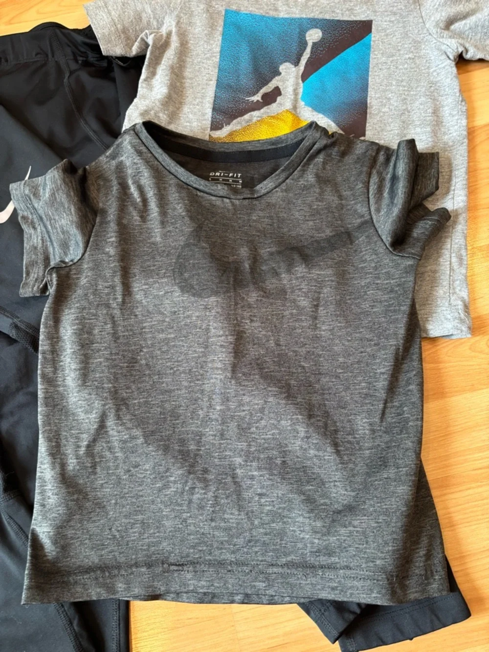 Nike‎ Black Running Tights and Nike Tees